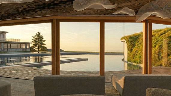 Ausblick Ruheraum im See-Spa