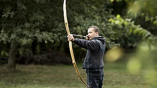 Archery and meditation.