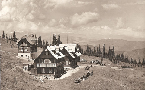 Die Bergeralm in früheren Jahrzenten