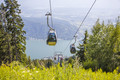 Bergbahn auf dem Erlebnisberg Gerlitzen Alpe in Kärnten