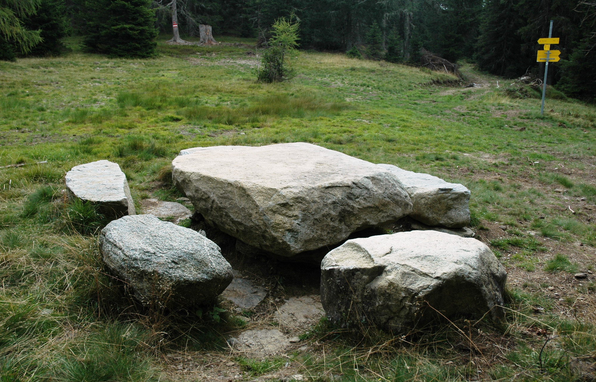 Steinernern Tisch auf der Gerlitzen Alpe