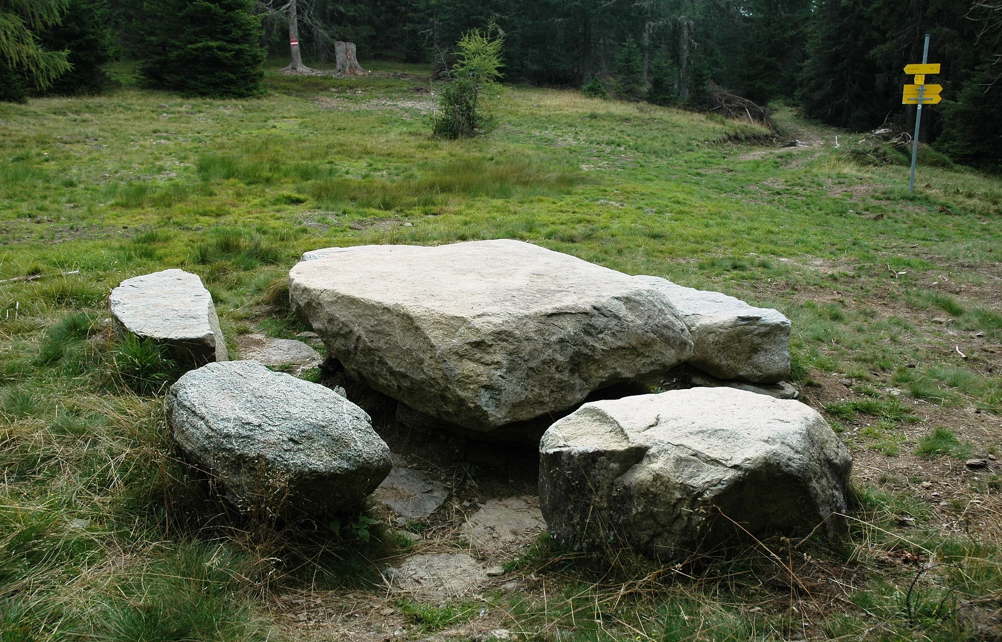 Steinernern Tisch auf der Gerlitzen Alpe