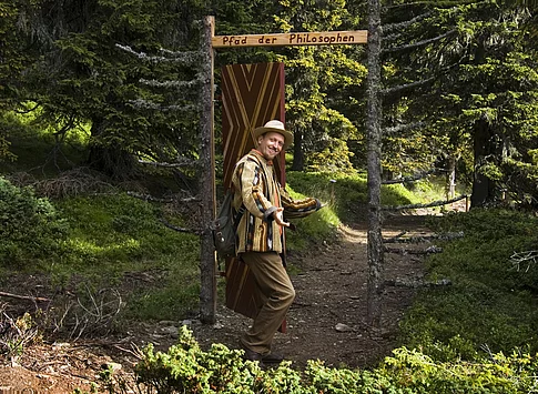 Waldluft baden im Yogahotel Feuerberg auf der Gerlitzen in Kärnten