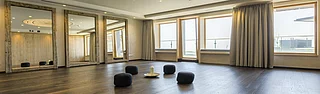 Yogaraum im Wellnesshotel Feuerberg in Kärnten