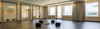 Yogaraum im Wellnesshotel Feuerberg in Kärnten