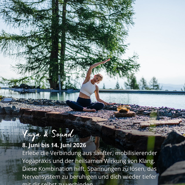 Kraft & Balance. Vom 8. Juni bis 5. Juli wird der Feuerberg zu einem Ort, an dem Bewegung, Natur und bewusste Momente zusammenkommen.