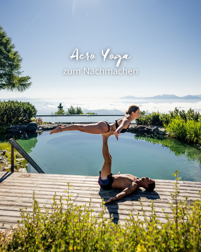 Gemeinsam in Bewegung. Martin und Danica zeigen einfache Acro Yoga Übungen, die ihr ganz leicht zu zweit ausprobieren könnt – auch zuhause.