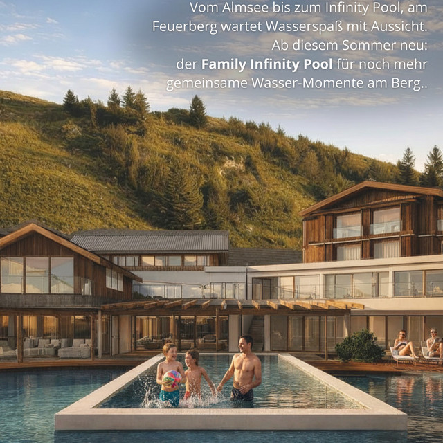 Warum Kinder den Sommer am Feuerberg lieben? ️ Weil hier jeder Tag nach Abenteuer aussieht. Rutschen und Wasserspaß in den Pools, gemeinsame Wanderungen mit Panorama, kreative Stunden im Atelier und...